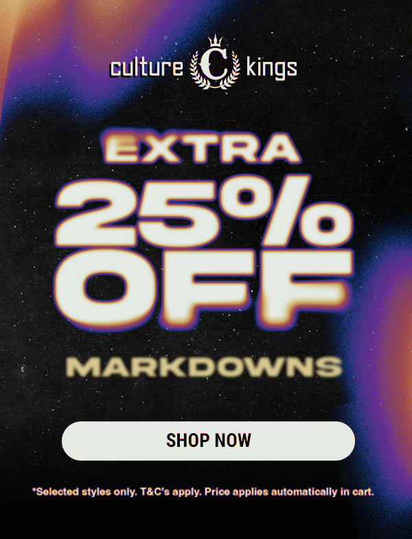 Extra 25% off markdowns. Shop now