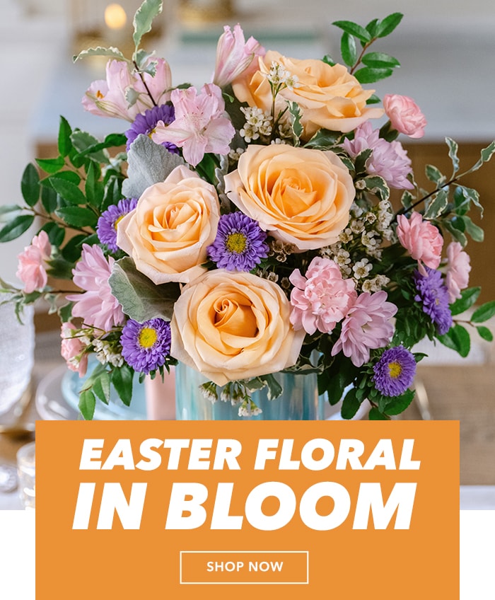 Easter floral in bloom