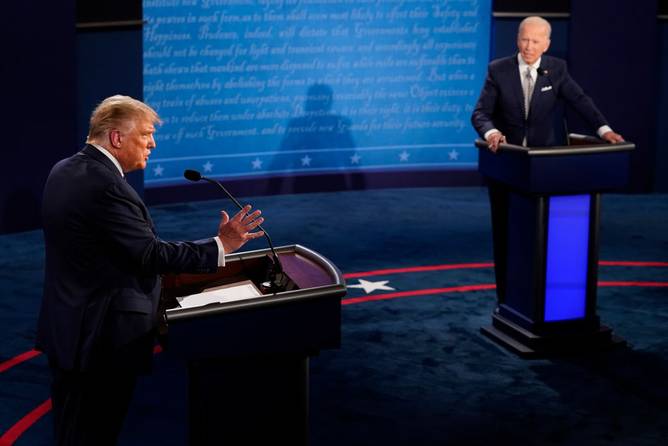 Biden and Trump debate