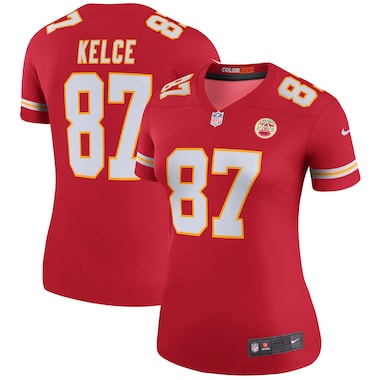  Nike Travis Kelce Red  Legend Jersey