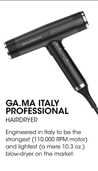 GA MA Italy Professional hairdryer