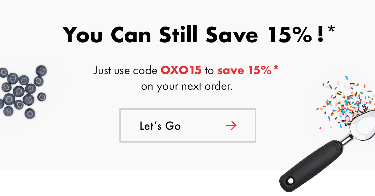 You can still save 15%