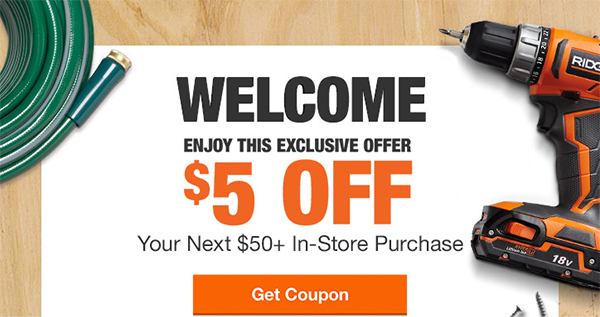 WELCOME ENJOY THIS EXCLUSIVE OFFER | $5 OFF