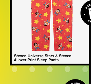 Steven Universe Stars and Steven Allover Print Sleep Pants