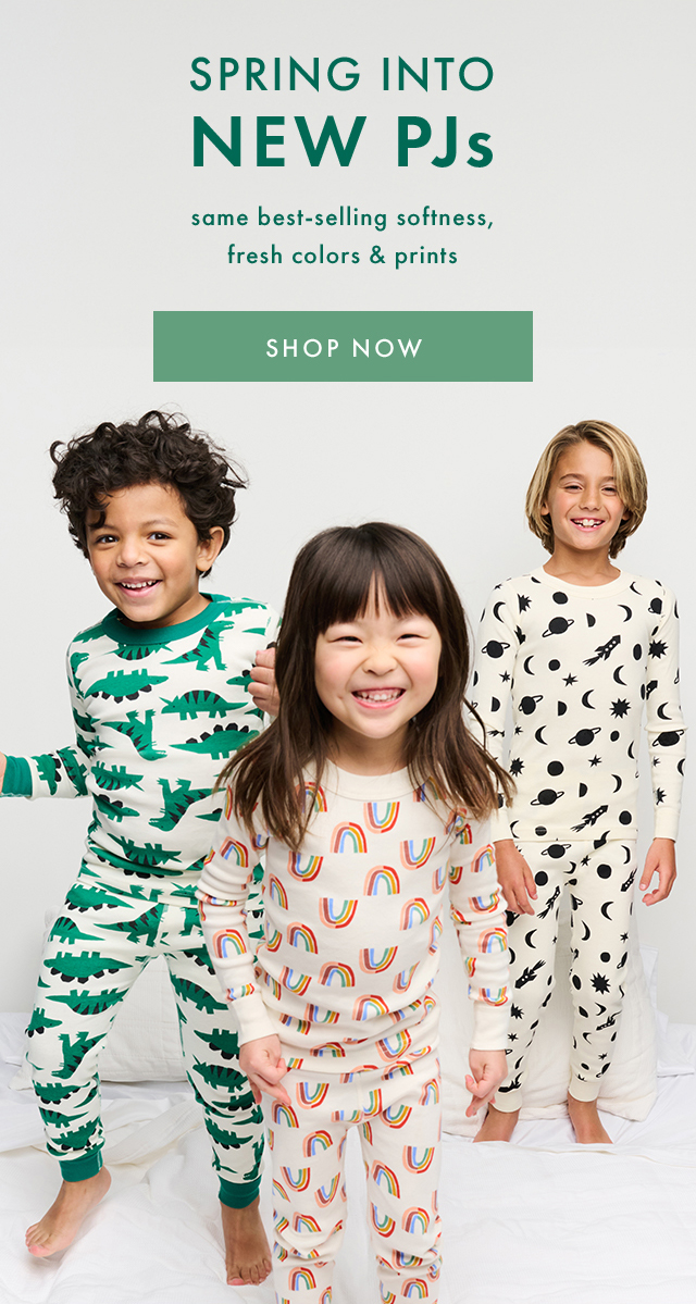 SPRING INTO NEW PJs | same best-selling softness, fresh colors & prints | SHOP NOW