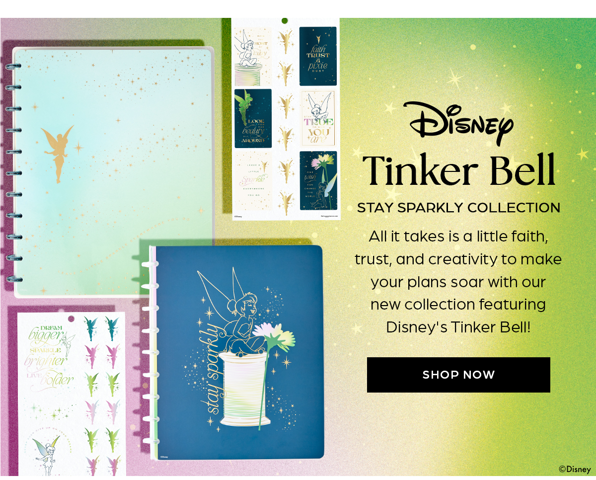 Disney Tinker Bell Stay Sparkly Collection