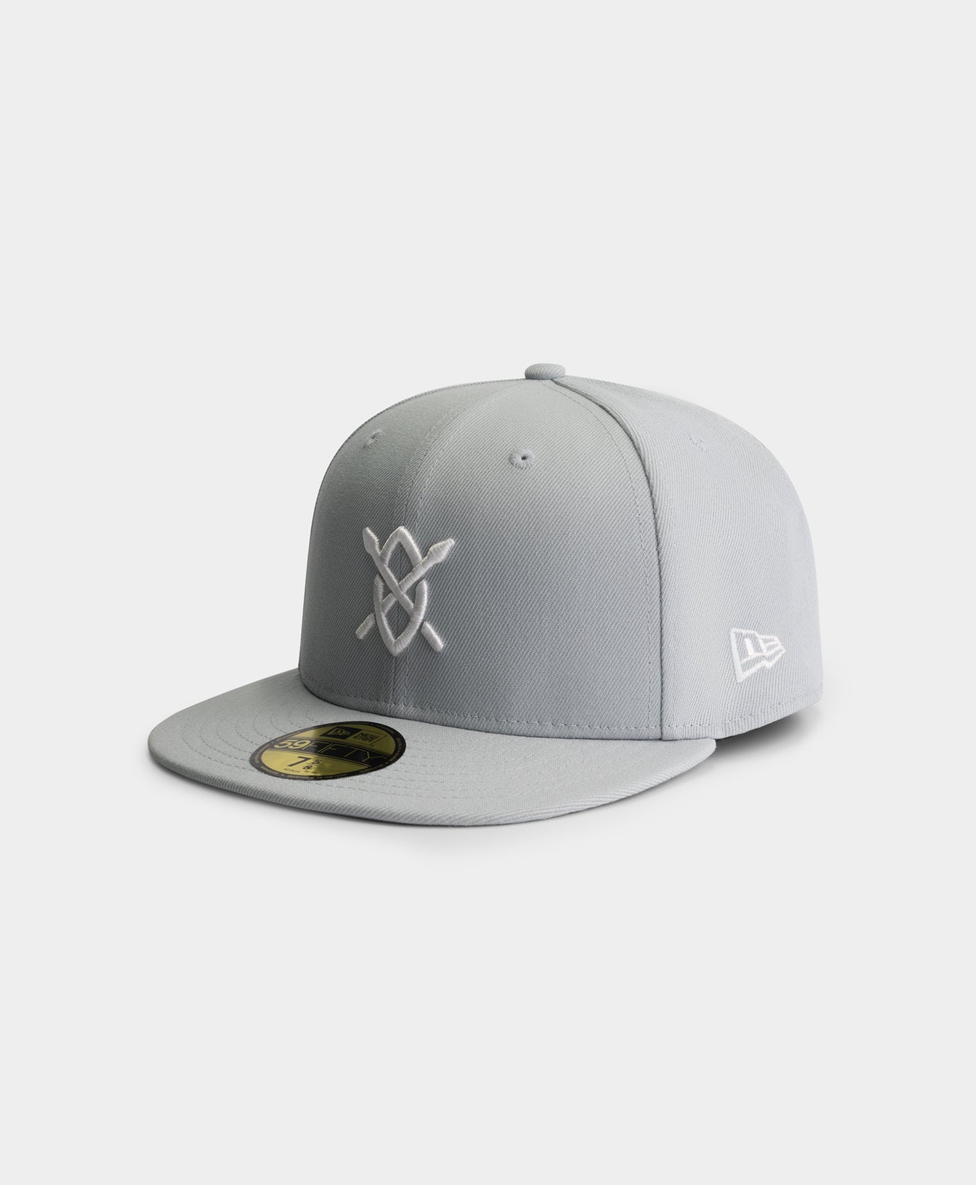 Image of Snow Grey Daily Paper x New Era 59FIFTY Fitted Cap