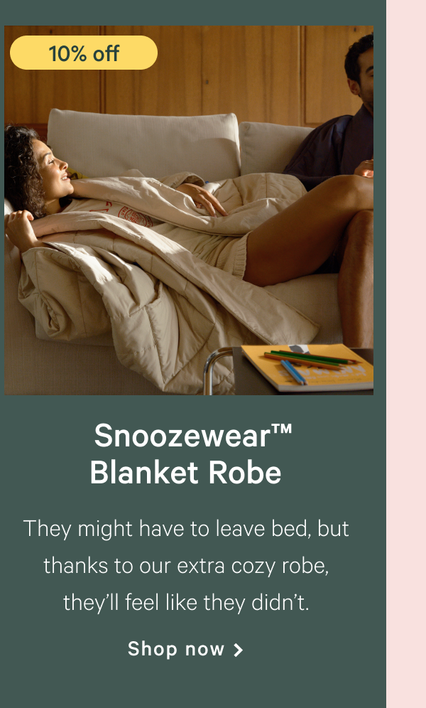 Snoozewear Blanket Robe >> 