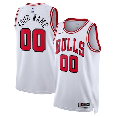  Nike White  Swingman Custom Jersey - Association Edition