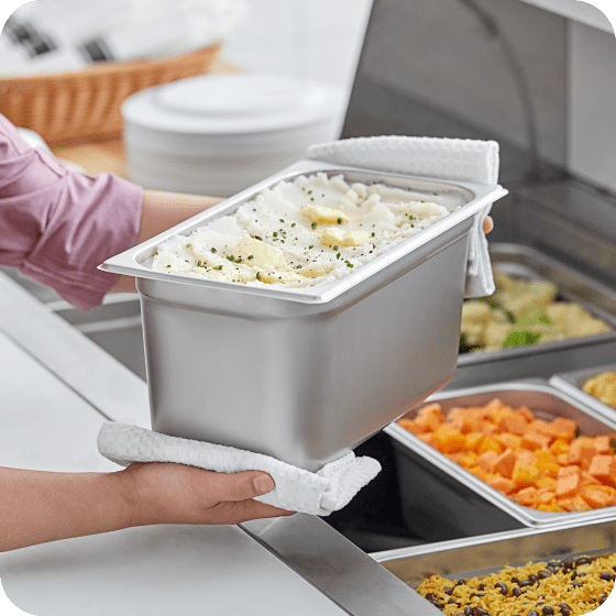 Choice Stainless Steel Food Pans