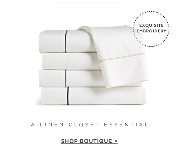 BOUTIQUE PERCALE SHEET SET