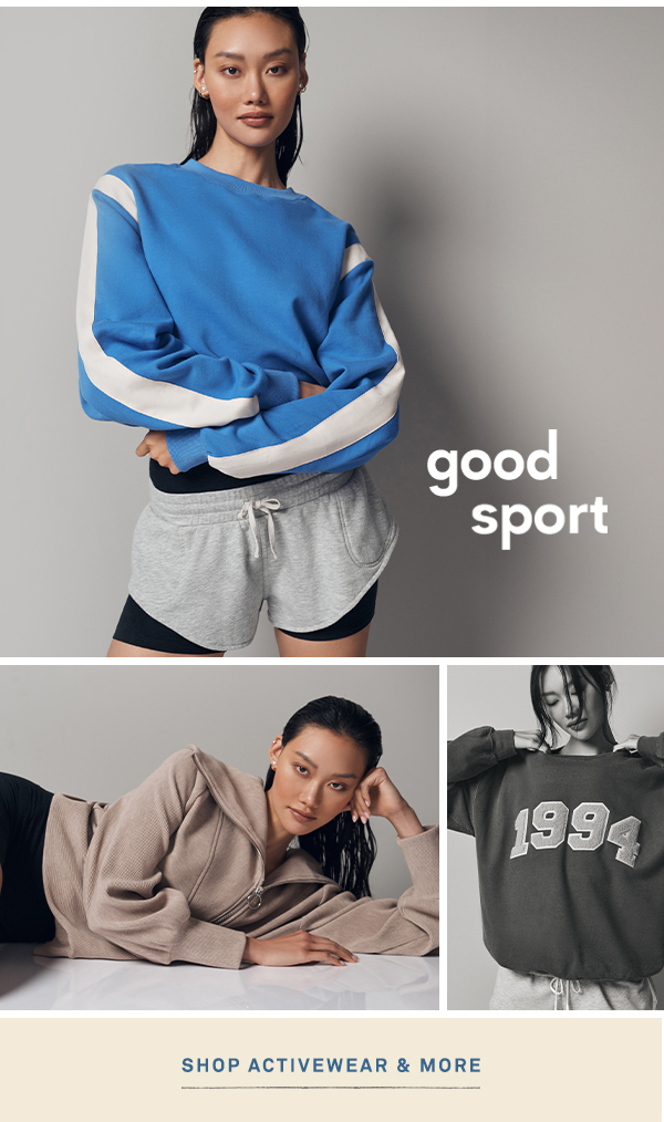 Shop activewear