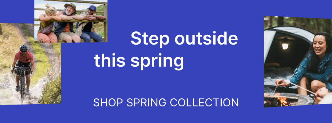 Step outside this spring. Shop Spring Collection.