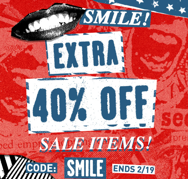 Extra 40% off Sale!