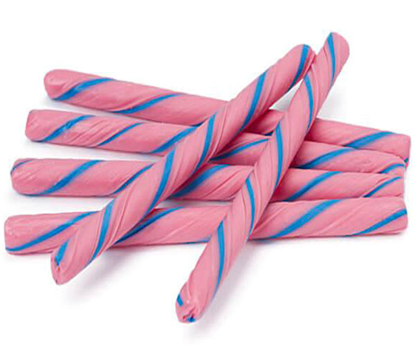 127124 - Old Fashioned Hard Candy Sticks - Cotton Candy: 80-Piece Box