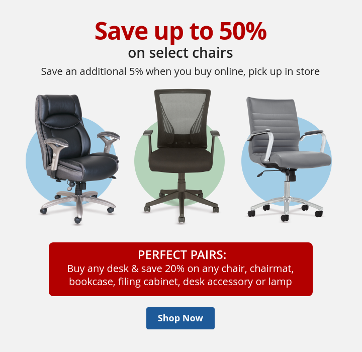 Save up to 50% on select chair - Shop Now