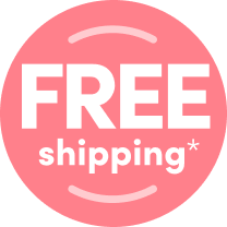 Peach icon of free shipping included