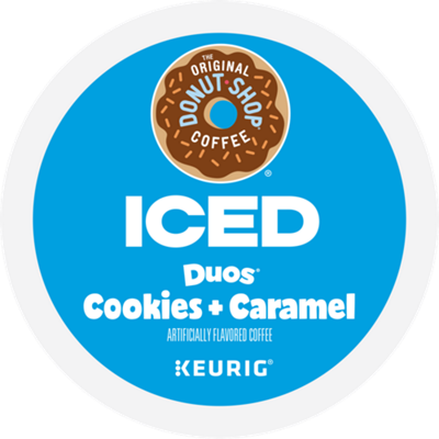 The Original Donut Shop® ICED Duos Cookies + Caramel