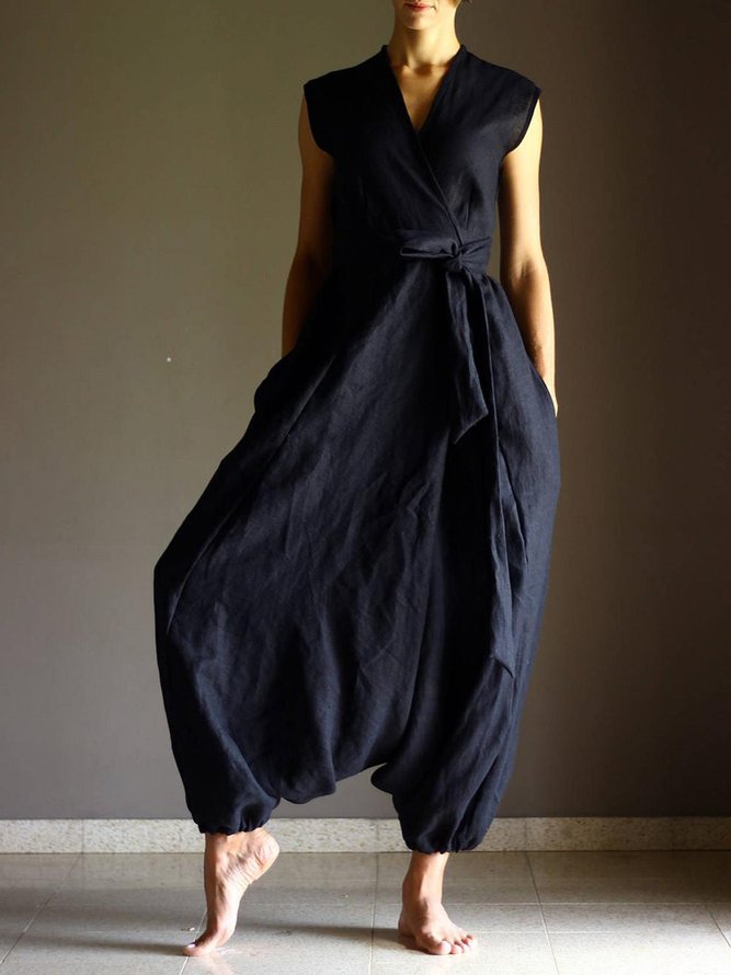 Casual Cotton Jumpsuit & Romp...