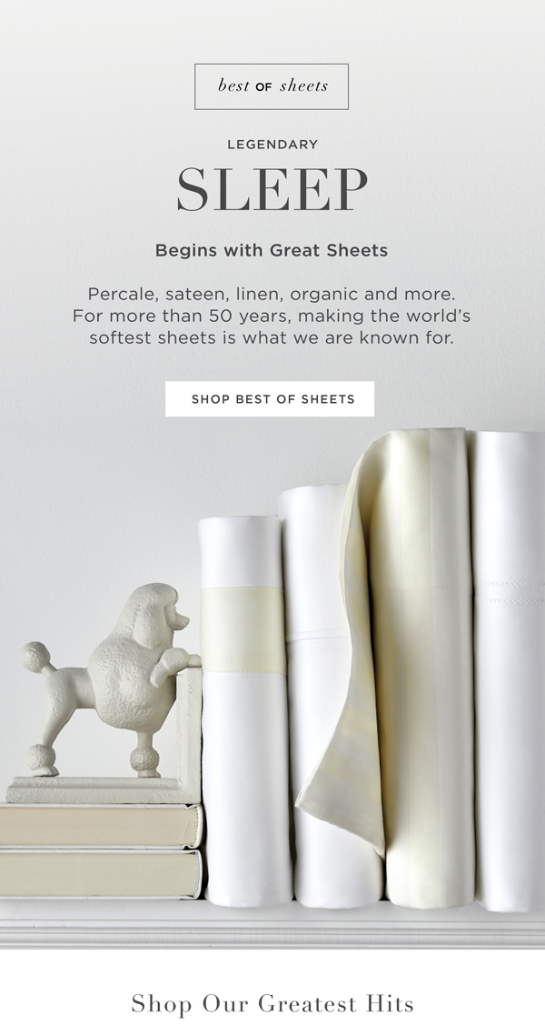 Shop Luxury Sheets