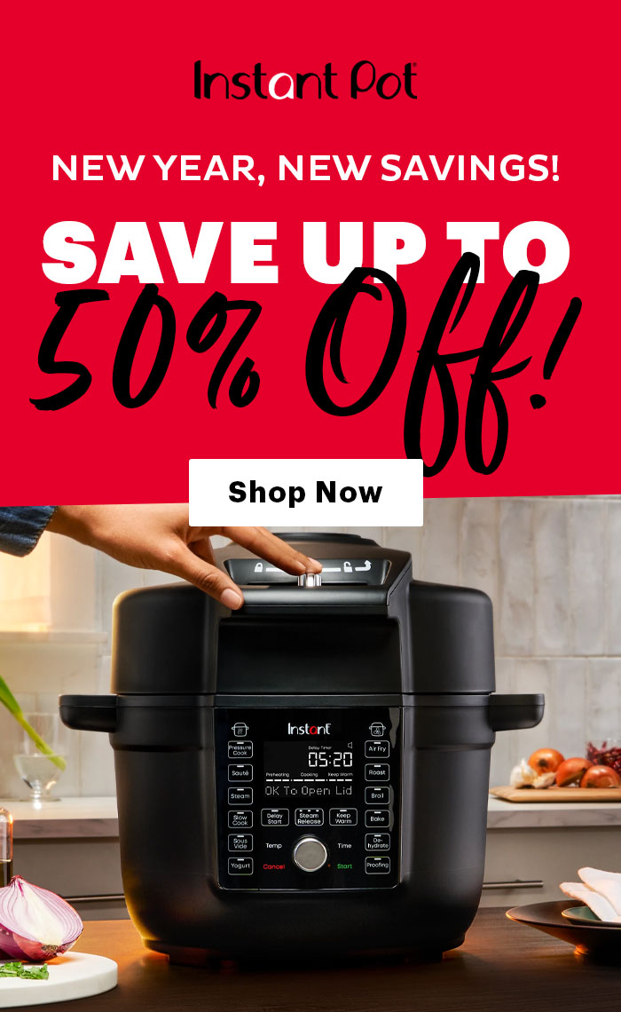 New year, new savings! Save up to 50% off