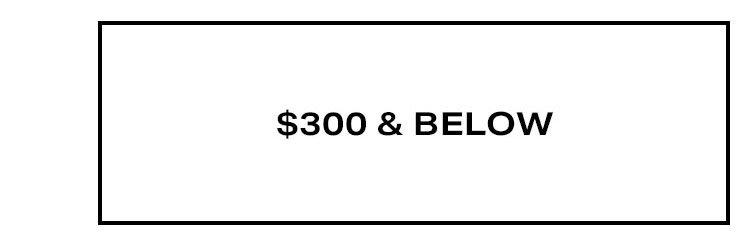 Sale By Price. $300 & Below.