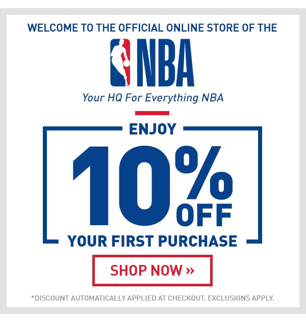 10% Off NBA Store Gear