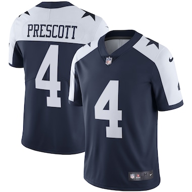  Nike Dak Prescott Navy  Alternate Vapor Limited Jersey