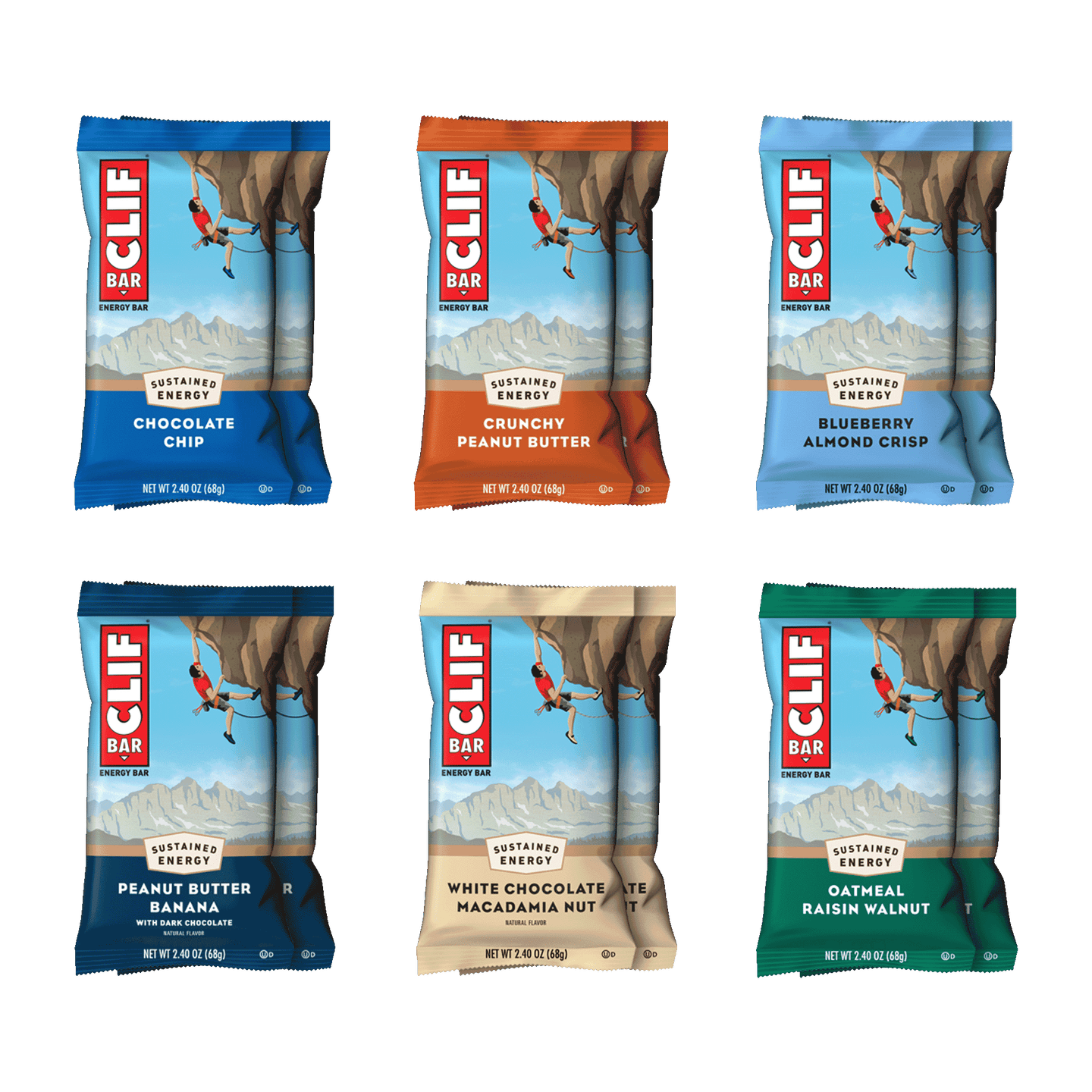 CLIF BAR Trial Pack, 12 Bars