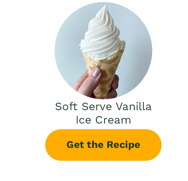 Soft Serve Vanilla Ice Cream