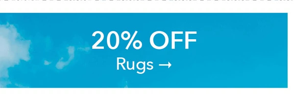 20% OFF RUGS