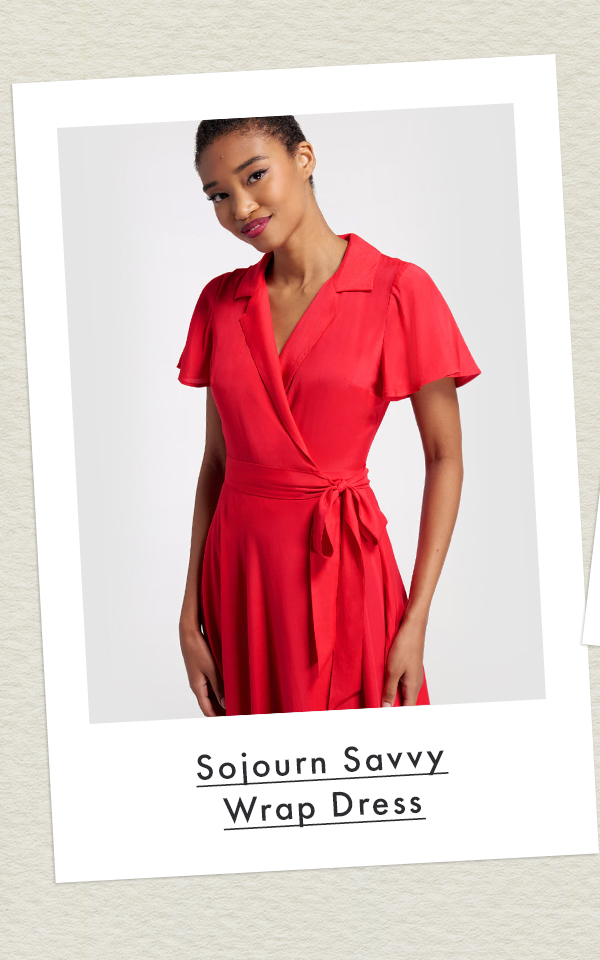 Sojourn Savvy Wrap Dress