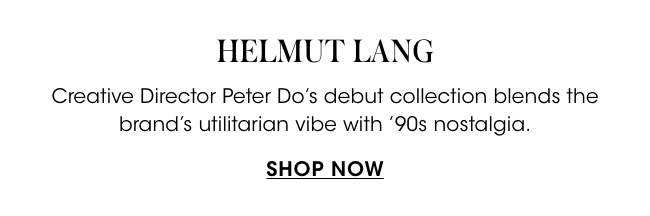 helmut lang - shop now