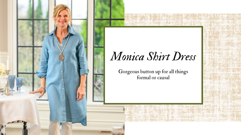 Monica Shirt Dress