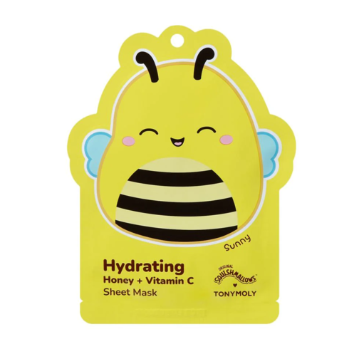 Squishmallow X TONYMOLY Sunny's Hydrating Honey + Vitamin C Sheet Mask