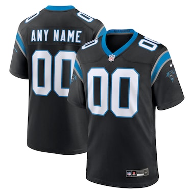  Nike Black  Custom Game Jersey