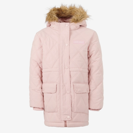 Jack Wills Diamond Quilted Coat Juniors