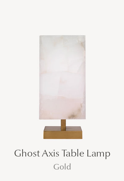 Ghost Axis Table Lamp in Gold - SHOP NOW