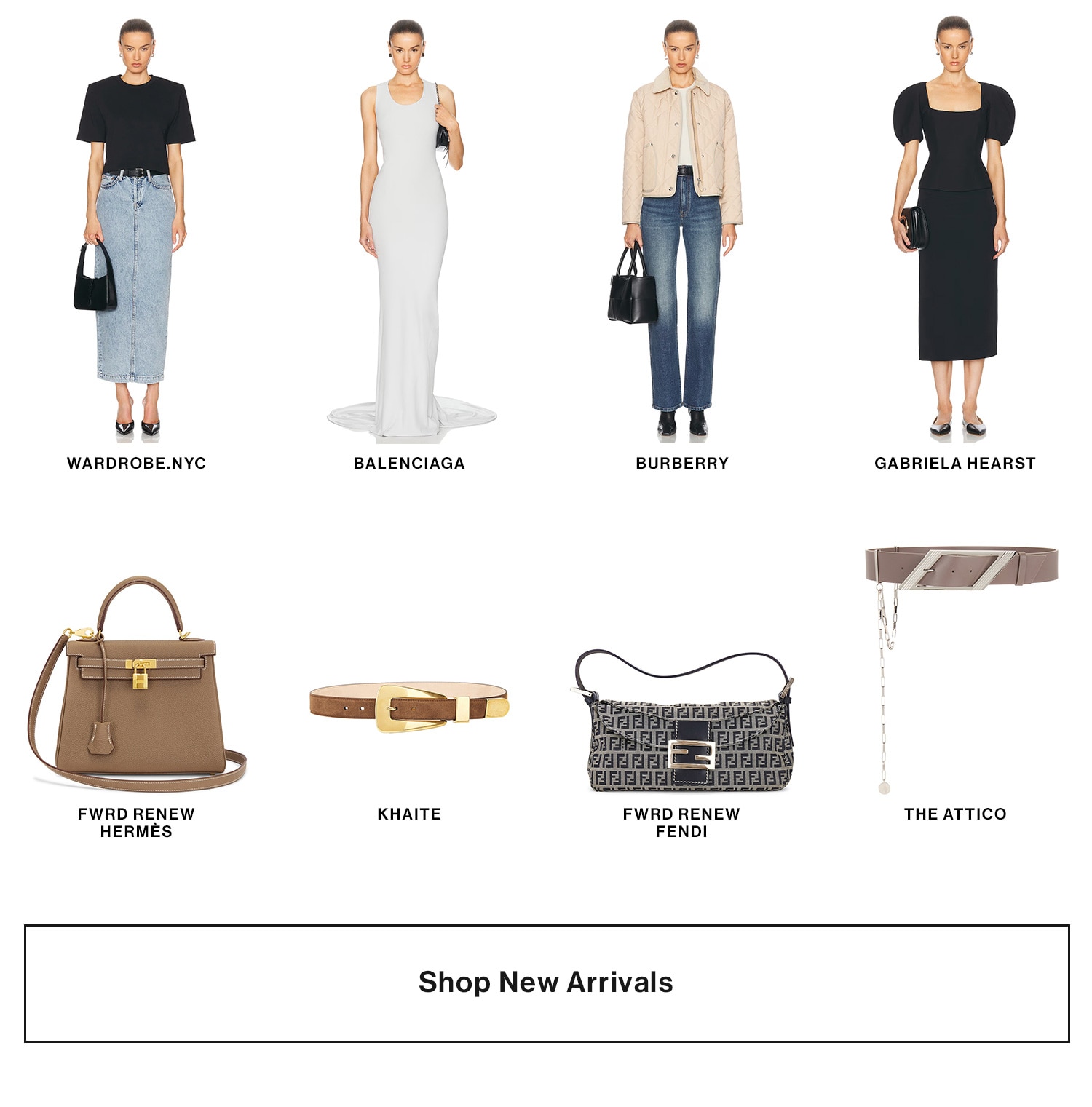 BEST OF NEW. Just In: Alaïa, Balenciaga, Miu Miu, Gabriela Hearst + more. Shop New Arrivals