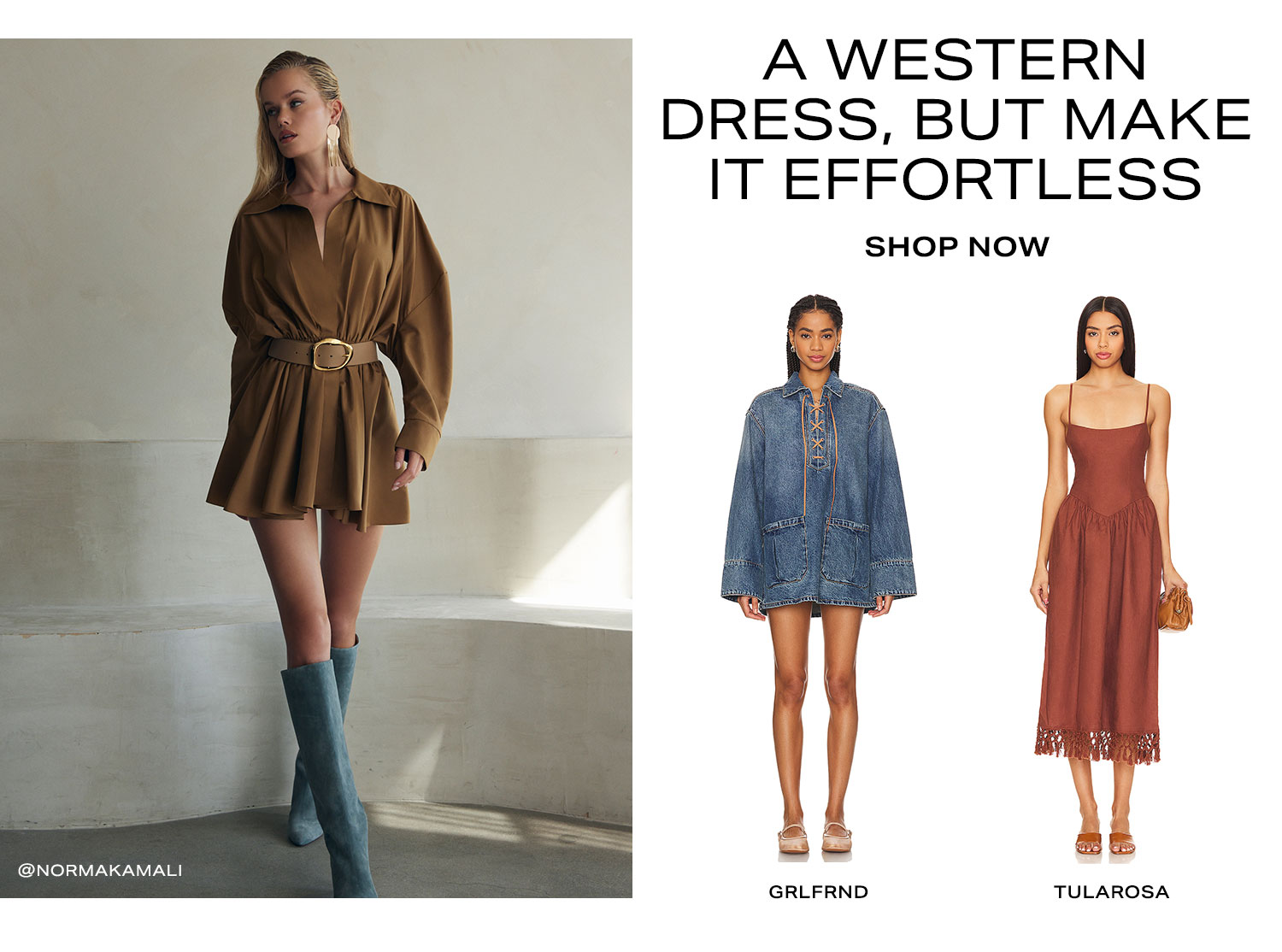 A Western Dress, But Make It Effortless - Shop Now