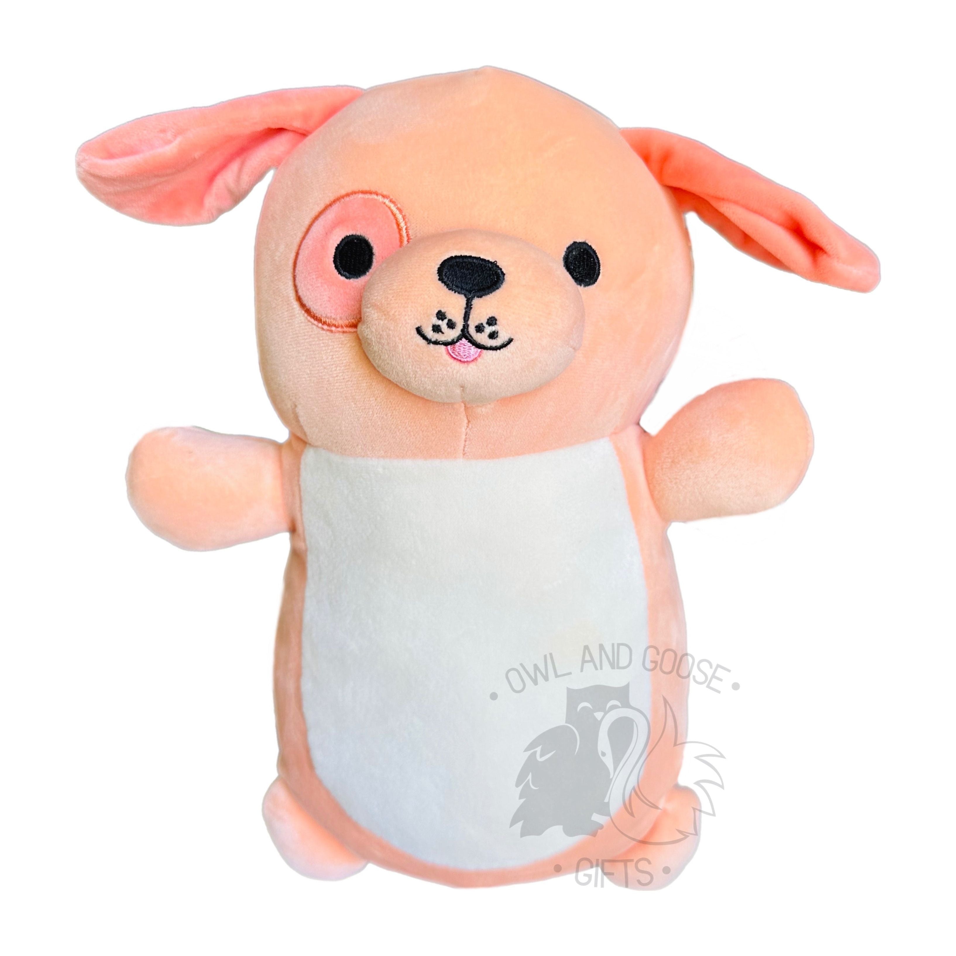 Squishmallow 10 Inch Drella the Dog Hug Mees Plush Toy