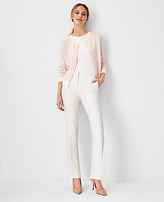 The Mid Rise Sophia Straight Pant