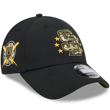  New Era  Black  2024 Armed Forces Day 9FORTY Adjustable Hat