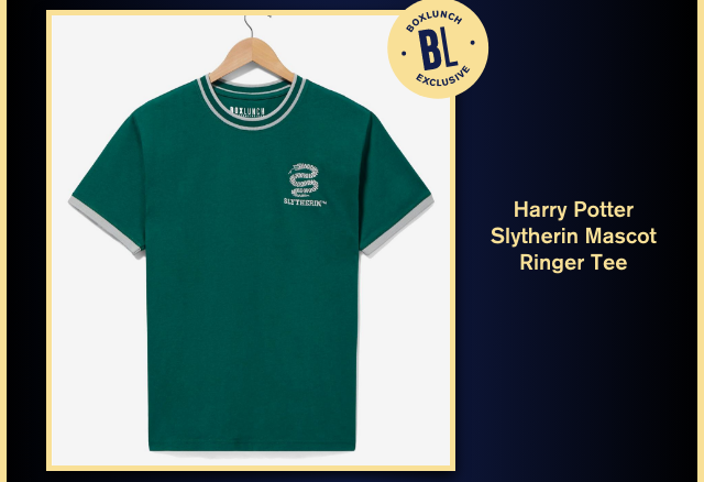 Harry Potter Slytherin Mascot Ringer Tee