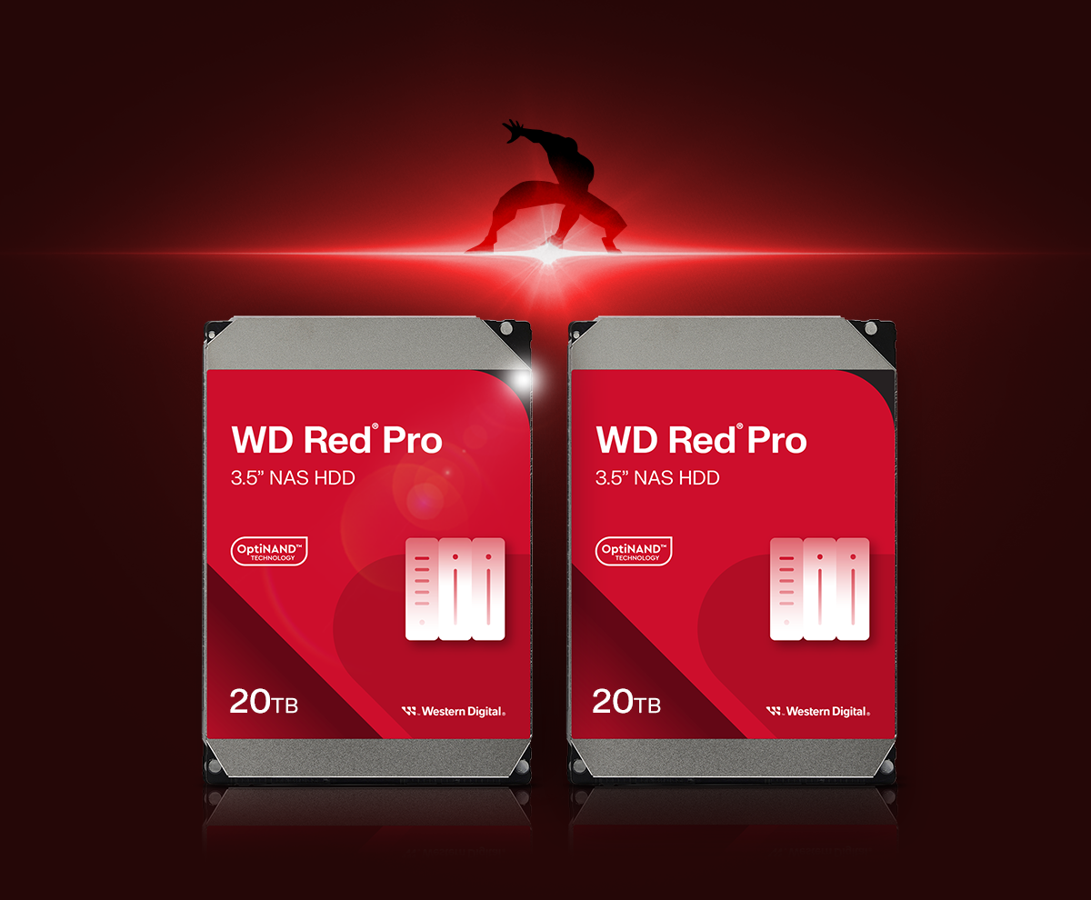 WD Red® Pro NAS Hard Drives (20TB)