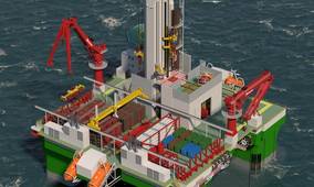 Huisman Designs Green Offshore Drilling Rig of Tomorrow