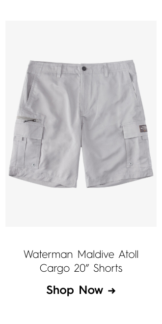 Waterman Maldive Atoll Cargo 20" Shorts