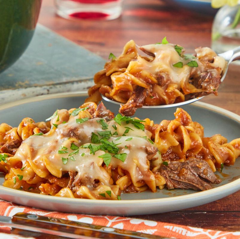 One-Pot Beef Noodle Casserole Is the Definition of Comfort Food