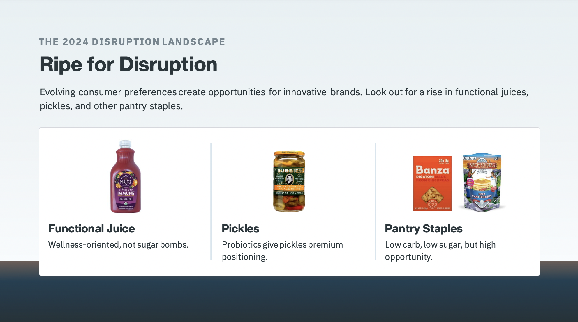 🌱  CPG Disruption Will Bring Sustainability, Global Flavors Further Into Focus