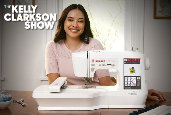 SINGER® SE9180 Sewing & Embroidery Machine as seen on the Kelly Clarkson Show